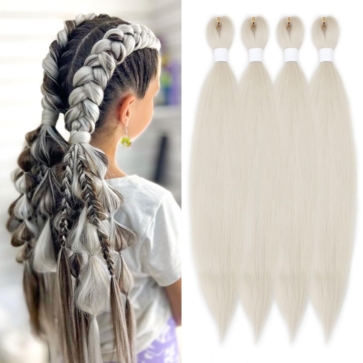 Detalle de Braiding Hair Extensions 26-Inch