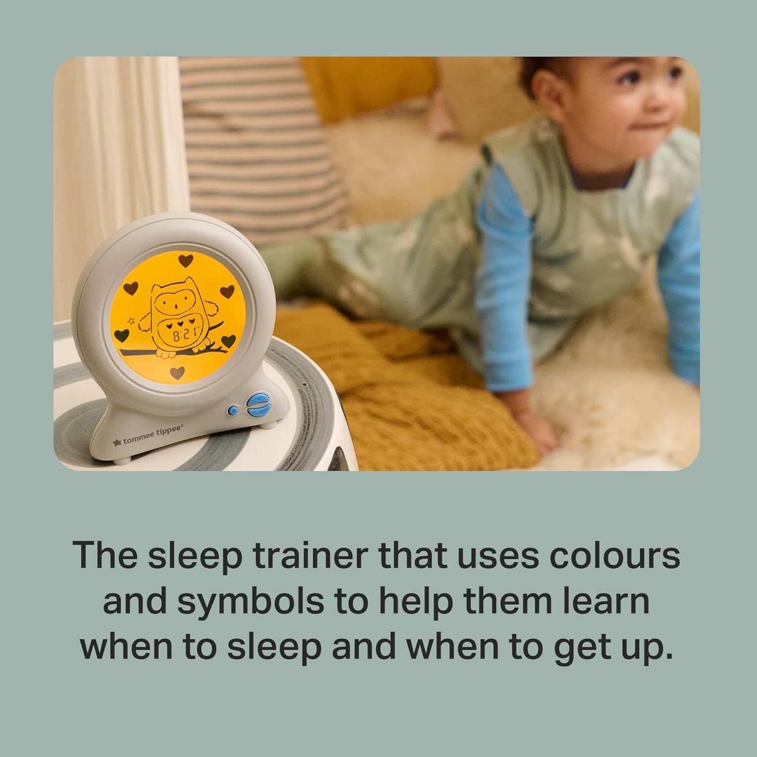 Thumbnail 3 de Tommee Tippee Groclock Sleep Trainer Clock: Colourful Timers, Nightlight and Alarm for Toddlers