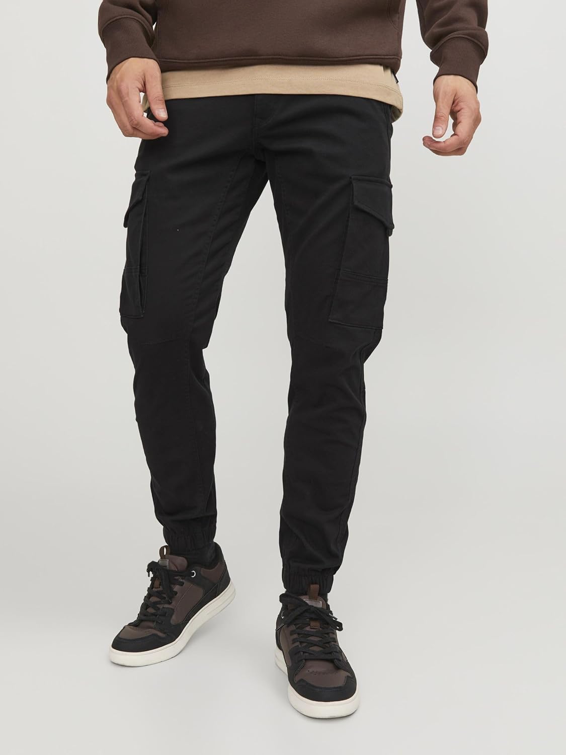 Thumbnail 3 de Jack & Jones Jjipaul Jjflake AKM 542 Pantalón Cargo Negro 🖤