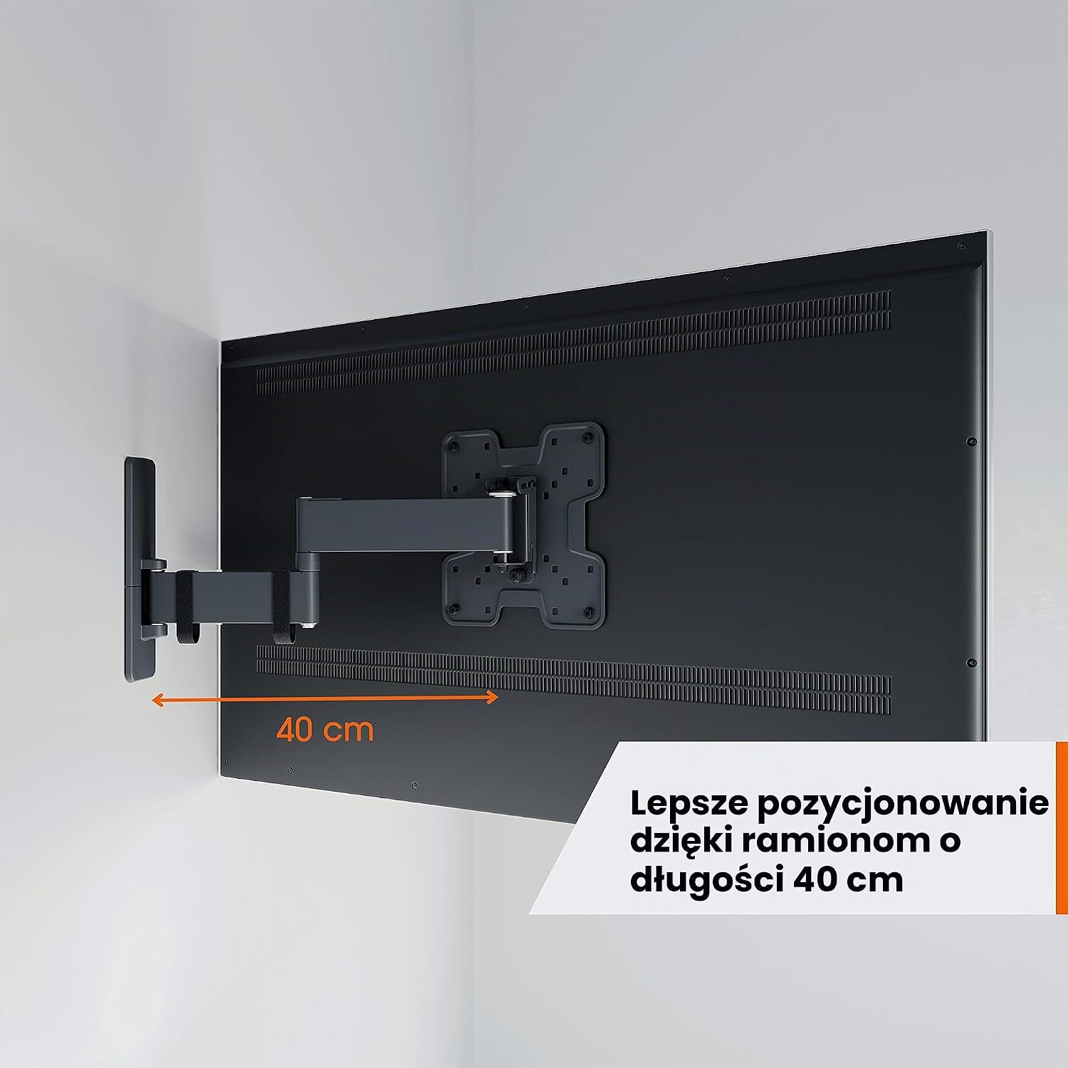 Detalle de Vogel's Quick TVM 1245 – obrotowy uchwyt do telewizora 19–43 cale