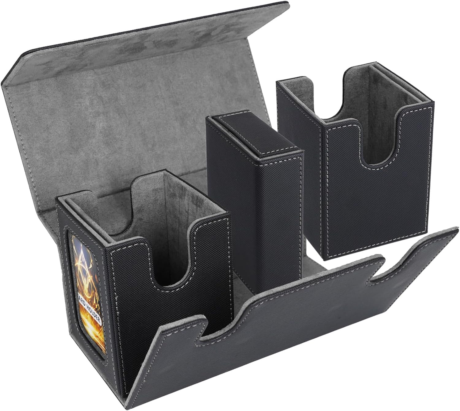 Detalle de AFIING MTG Commander Card Storage Box 220 cards