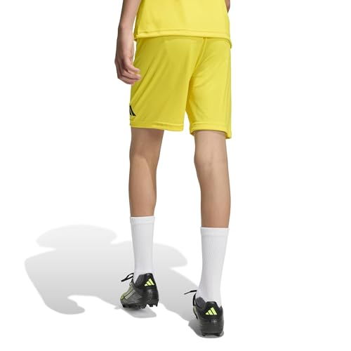 Detalle de adidas Unisex Kids Entrada26 Shorts – Team Yellow/Black (7-8 Years)