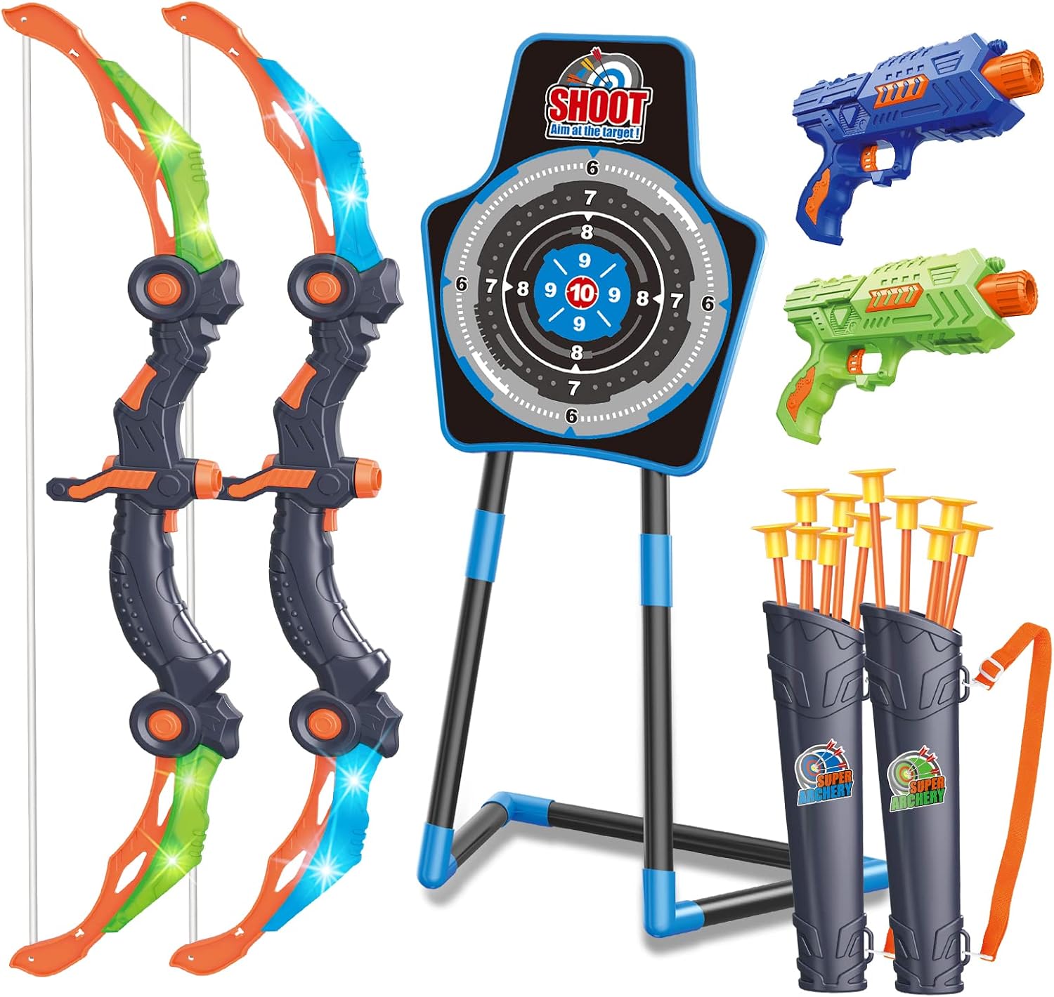 Detalle de SpringFlower LED Bow and Arrow Set