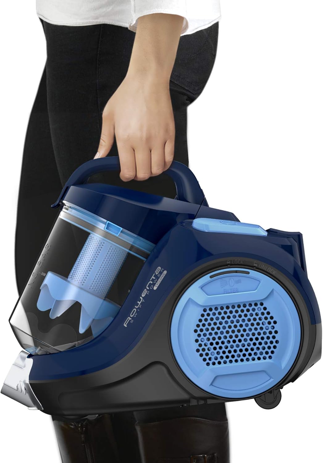 Thumbnail 4 de Rowenta Swift Power Cyclonic Aspirapolvere Senza Sacco 750 W | 5 Accessori, 7,6 m di raggio, 77 dB(A)