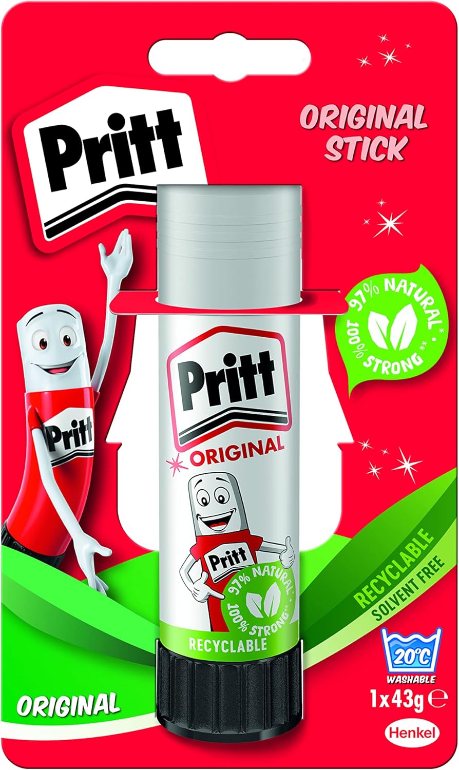 Thumbnail 6 de Pritt Glue Stick: Safe & Strong White Glue for Arts and Crafts (100 x 43g)