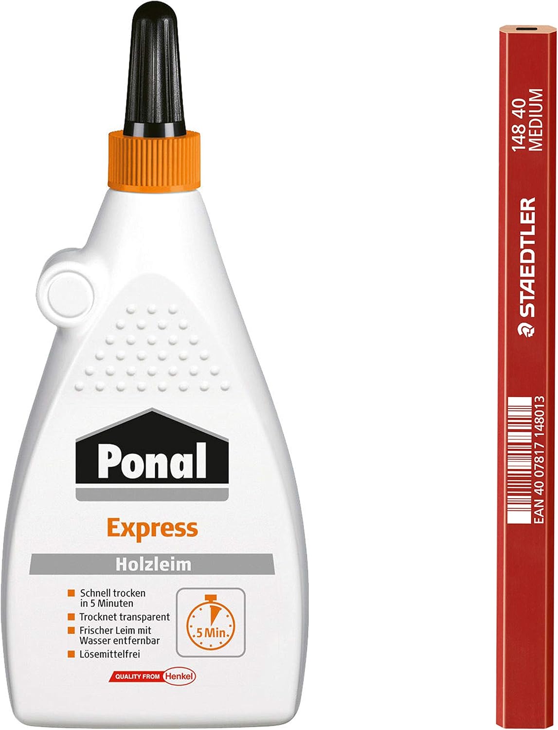 Thumbnail 6 de Ponal Express Holzleim – transparenter, schnell trocknender Holzkleber (550 g)