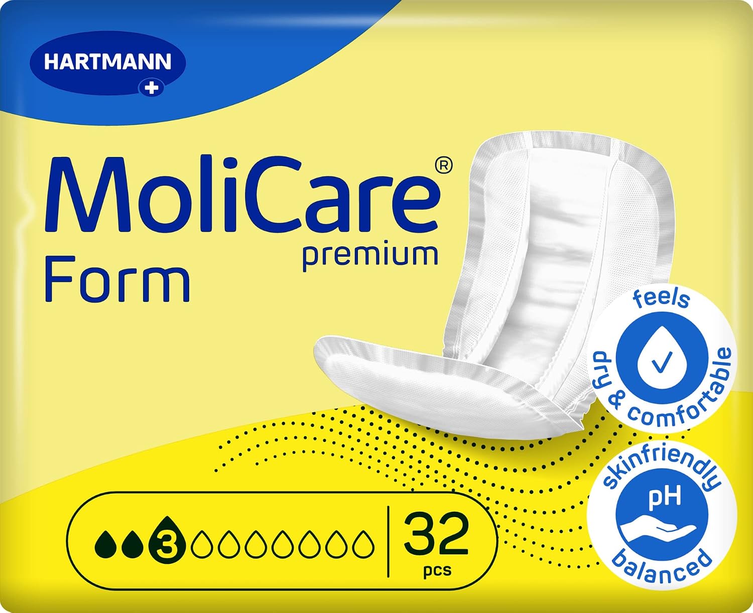 Thumbnail 6 de Molicare Premium Form 9 Tropfen – Schwerste Inkontinenz, extra Auslaufschutz, diskret (16 Stück)