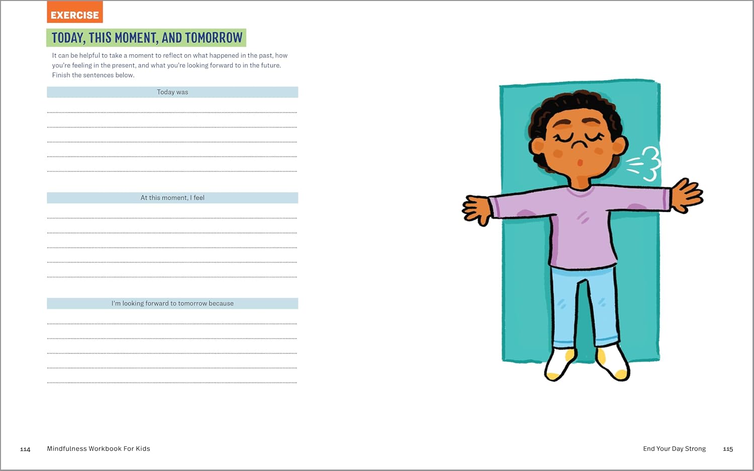 Detalle 2 de Mindfulness Workbook for Kids: 60+ Activities to Focus and Stay Calm