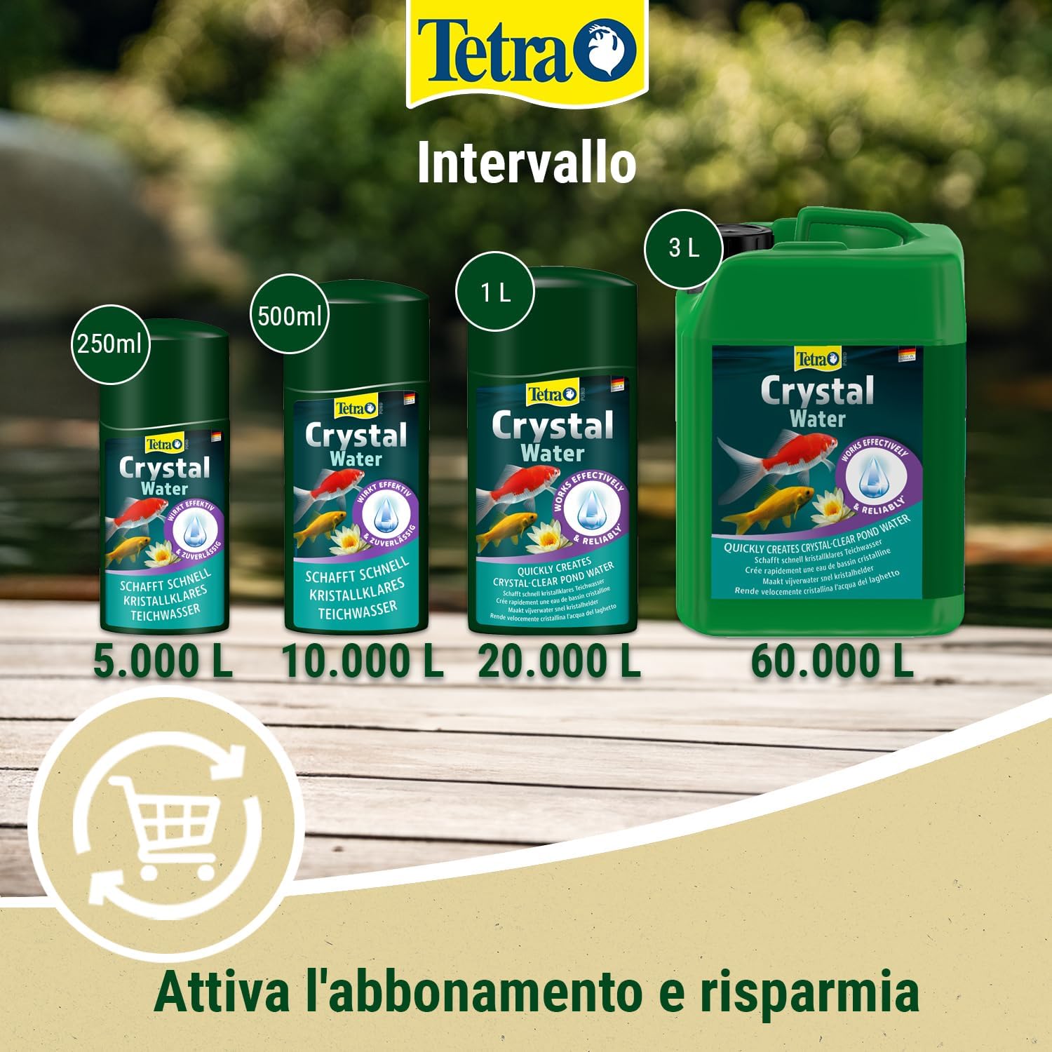 Thumbnail 5 de Tetra Pond CrystalWater 500 ml – Acqua più limpida per il laghetto, senza alghe