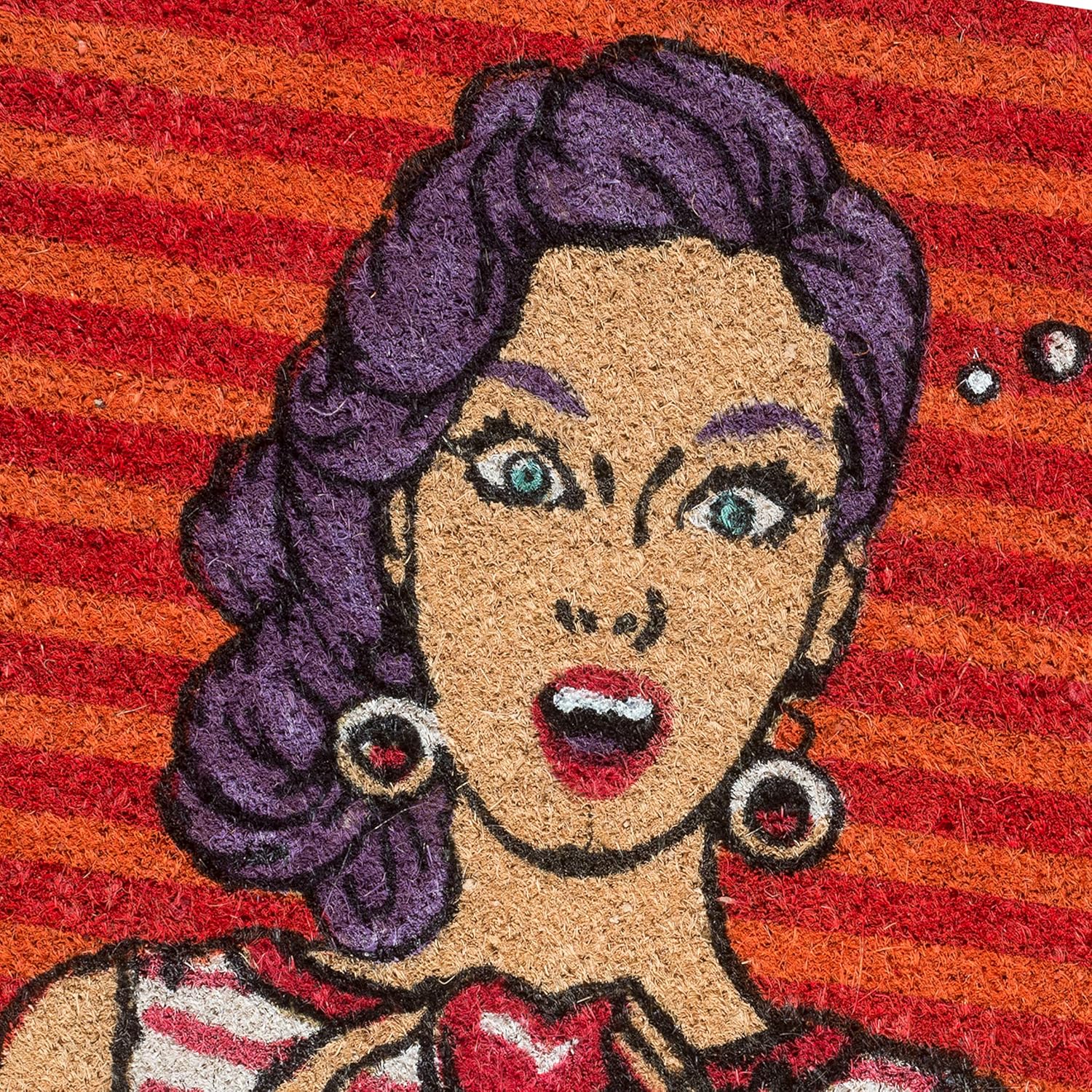 Thumbnail 3 de Baroni Home Zerbino Pop Art Hello 60x40