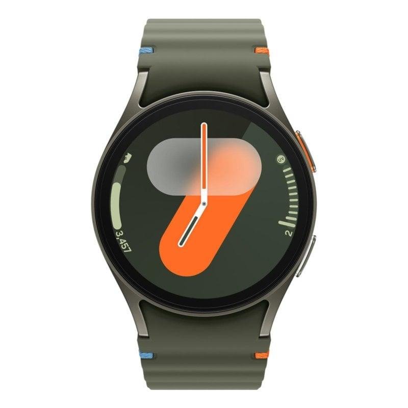 Detalle 2 de Samsung Galaxy Watch7 4G LTE Verde: reloj inteligente para salud, deporte y autonomía