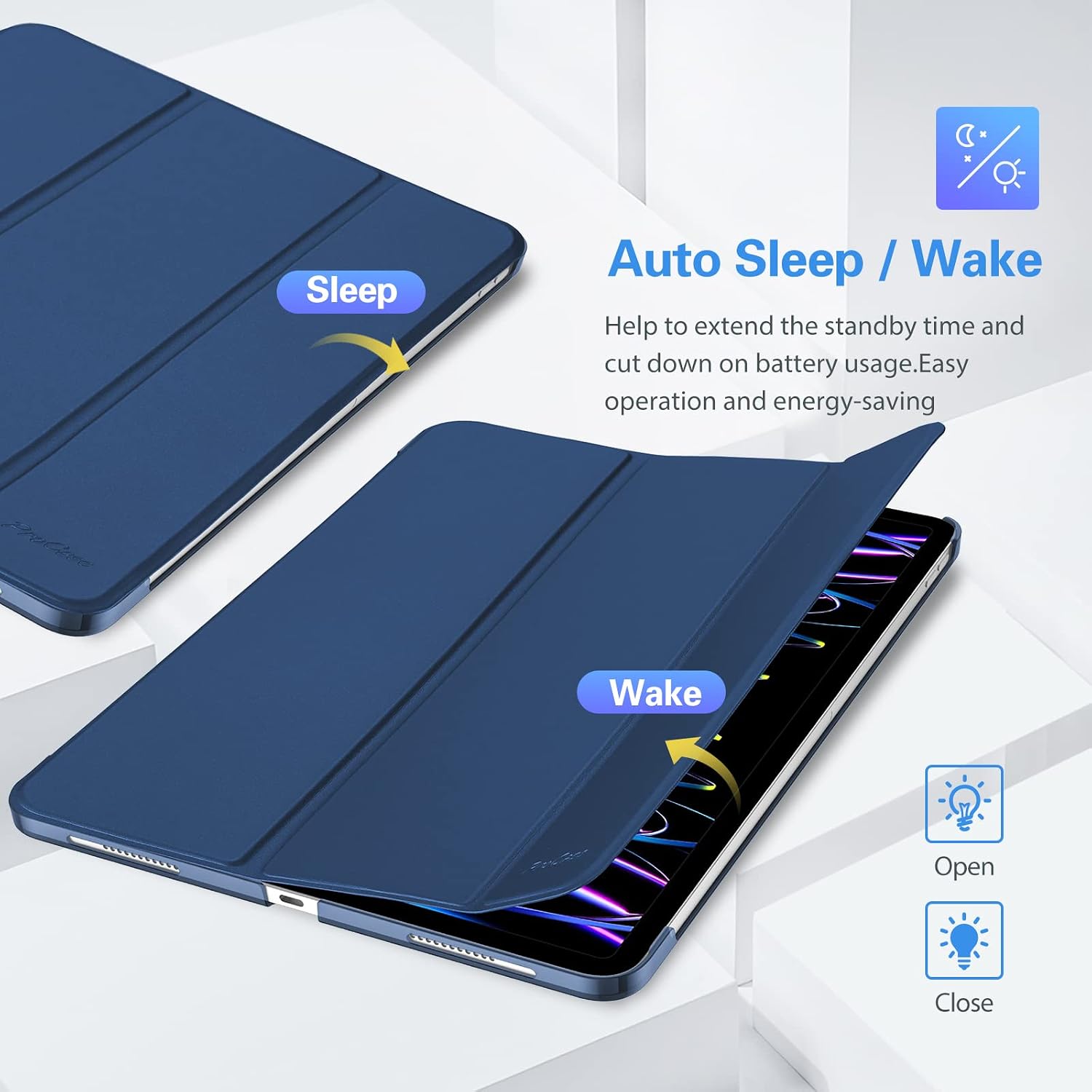 Thumbnail 6 de ProCase Smart Case for iPad Pro 11-inch Slim Stand Cover