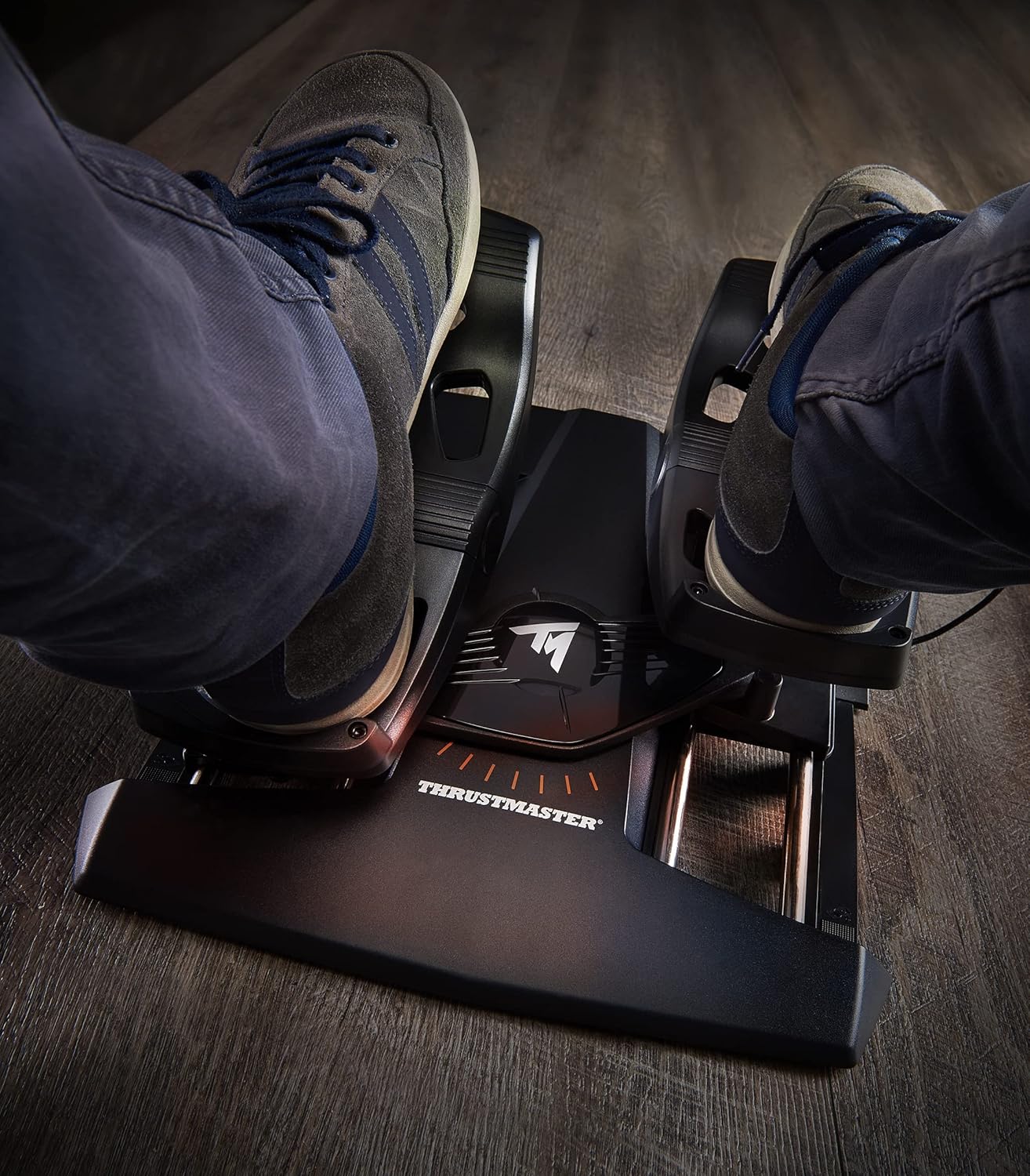 Detalle de Thrustmaster TCA Sidestick Airbus Edition – Joystick ergonómico replica 1:1 con sensori magnetici