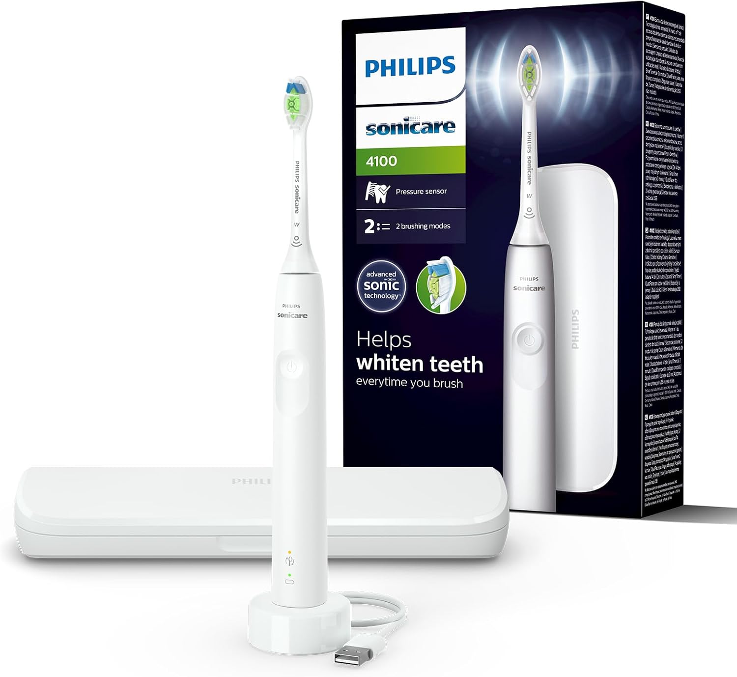 Detalle de Philips Sonicare 4100 brosse électrique 🪥