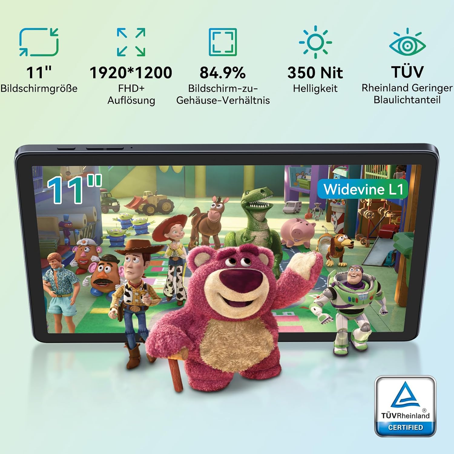 Thumbnail 5 de KINGRID W90 Tablet 11" mit 24 GB RAM