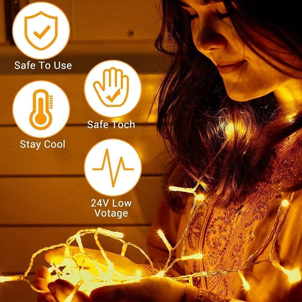 Thumbnail 3 de Quntis CL-A1000C LED String Lights, 83 ft, 1,000 Warm Yellow LEDs