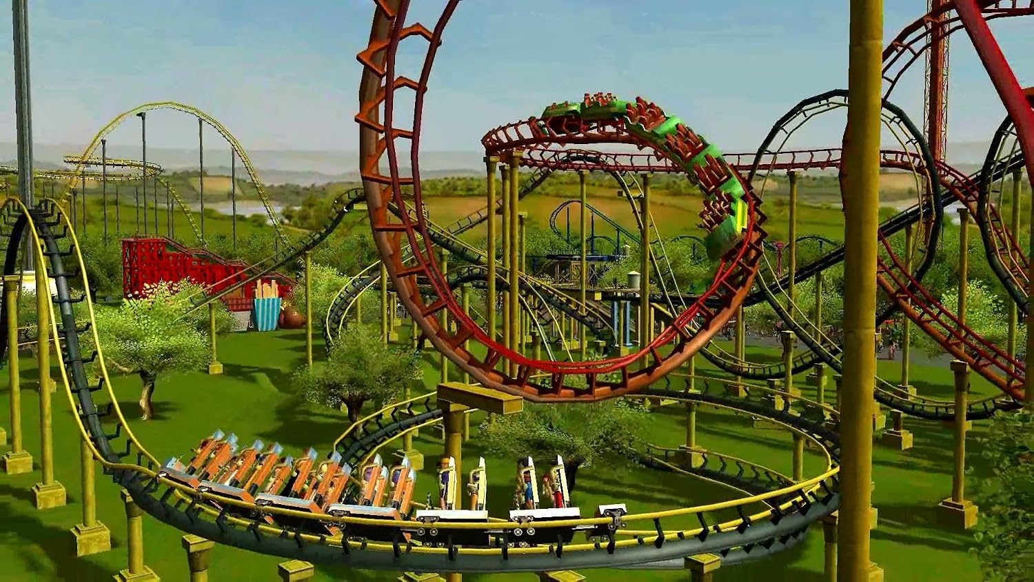 Detalle de RollerCoaster Tycoon 3: Complete Edition for Nintendo Switch
