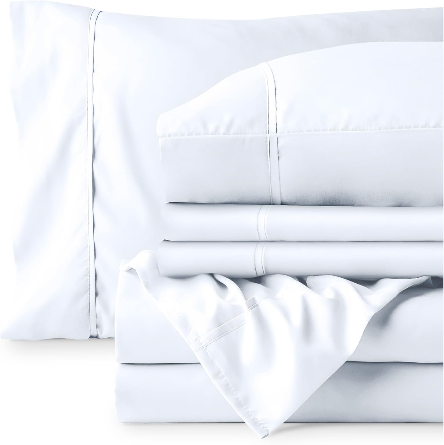 Thumbnail 6 de Bare Home Hotel Luxury Full XL Sheet Set - Extra Soft, 6-Piece with Deep Pockets