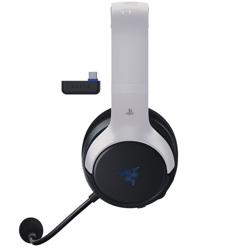 Thumbnail 3 de Razer Kaira HyperSpeed Auriculares inalámbricos para PS5 blancos