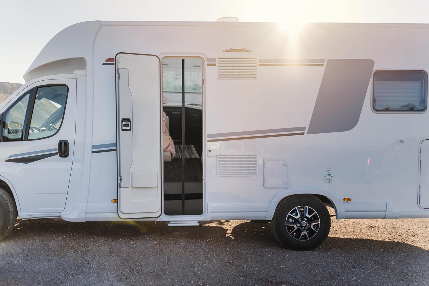 Detalle de EASYmaxx Zanzariera per carrello 60x180 cm 🦟