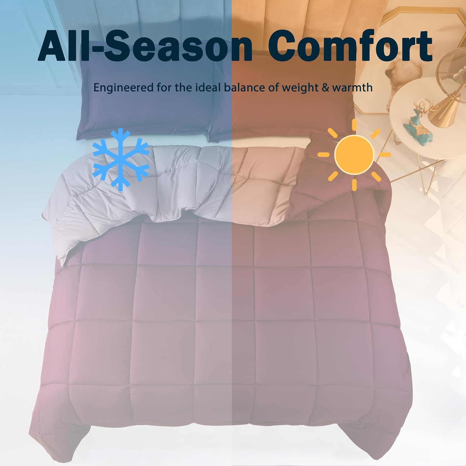 Detalle 2 de HIG 3 Pieces Plum Duvet 10.5 Tog