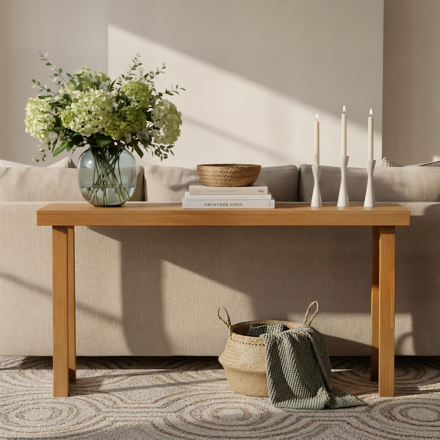Detalle 2 de Plank+Beam Console Table, 66 Inch