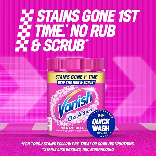 Detalle 2 de Vanish Gold Oxi Action Stain Remover Powder, 1.41kg – practical everyday solution