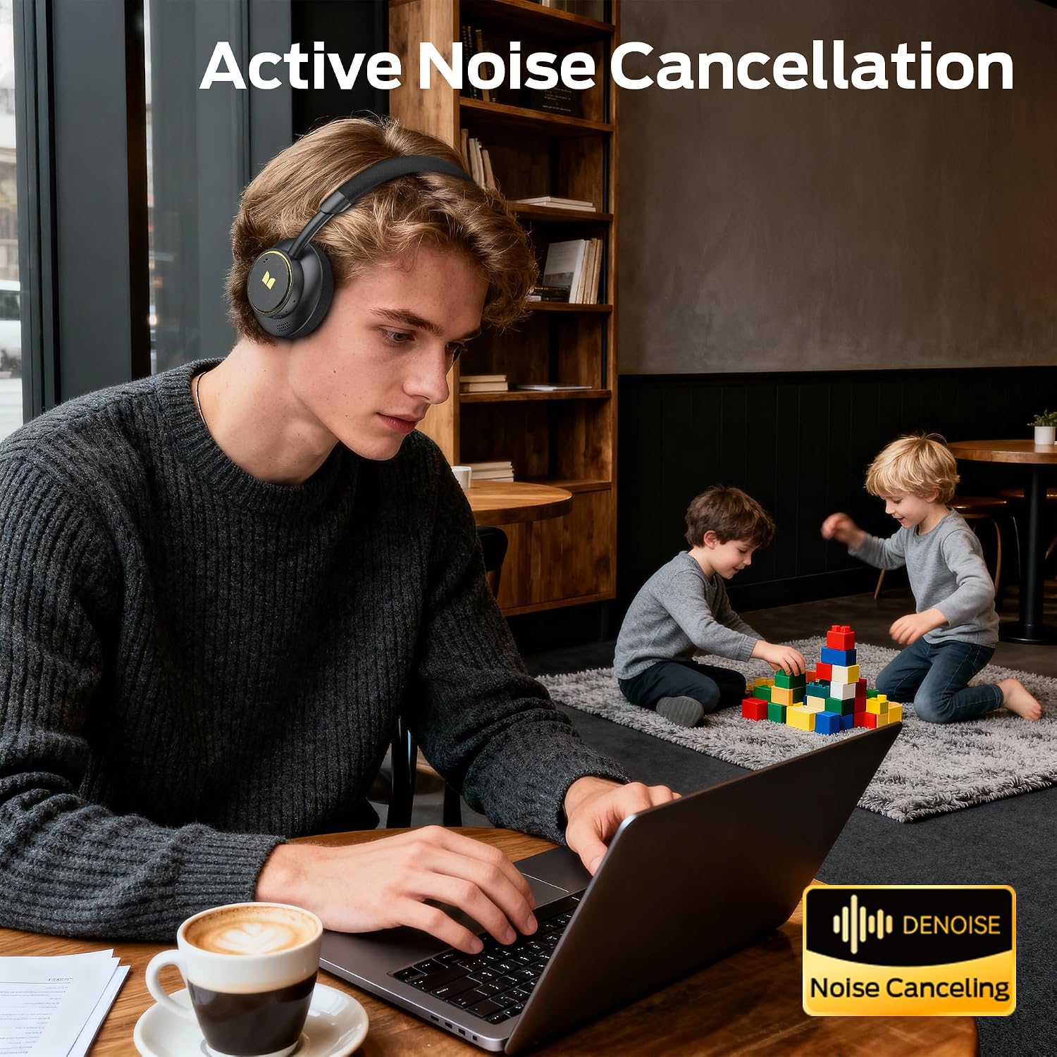 Detalle de Monster over-ear headphones, Bluetooth 6.0