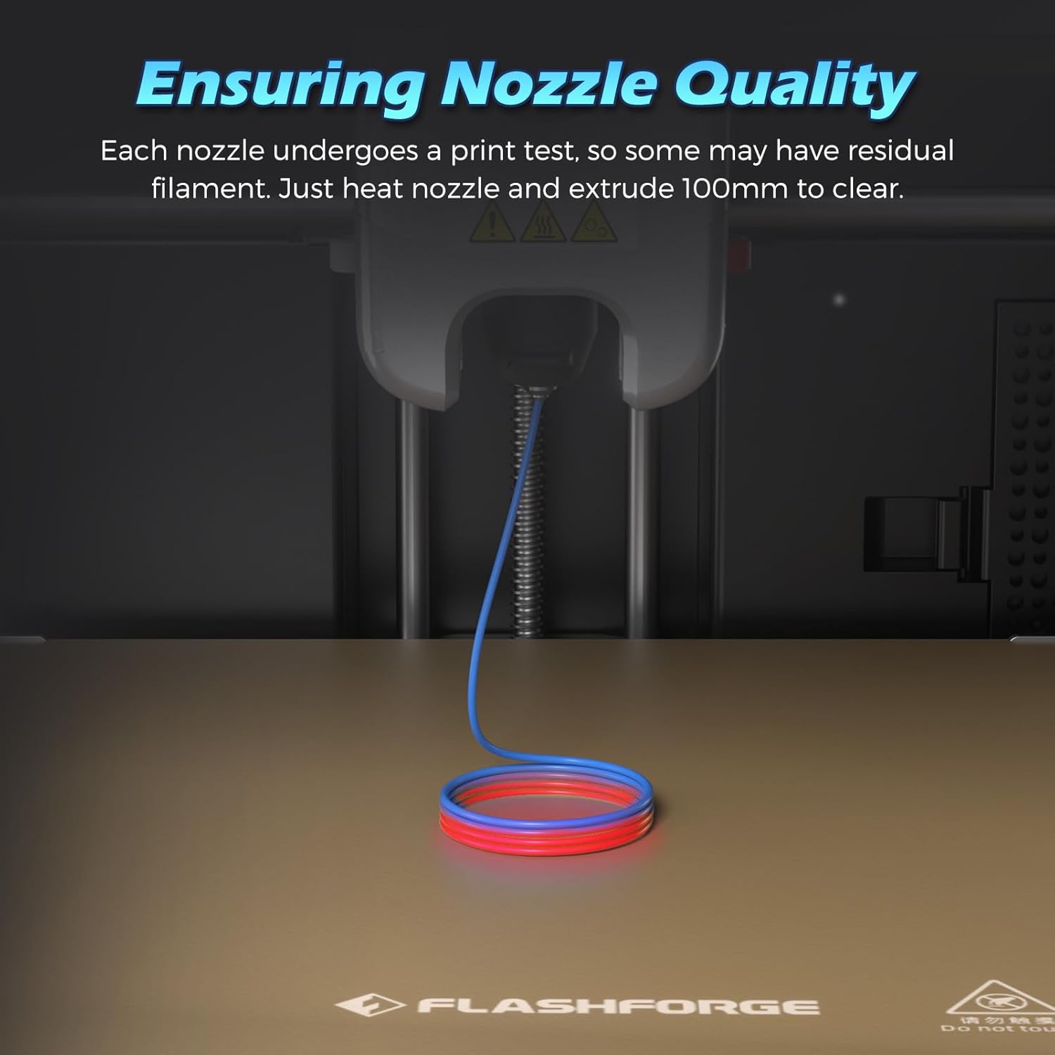 Thumbnail 2 de FLASHFORGE Adventurer 5M 0.4mmノズル 高流量32mm³/秒・最高温度280°C・クイック交換
