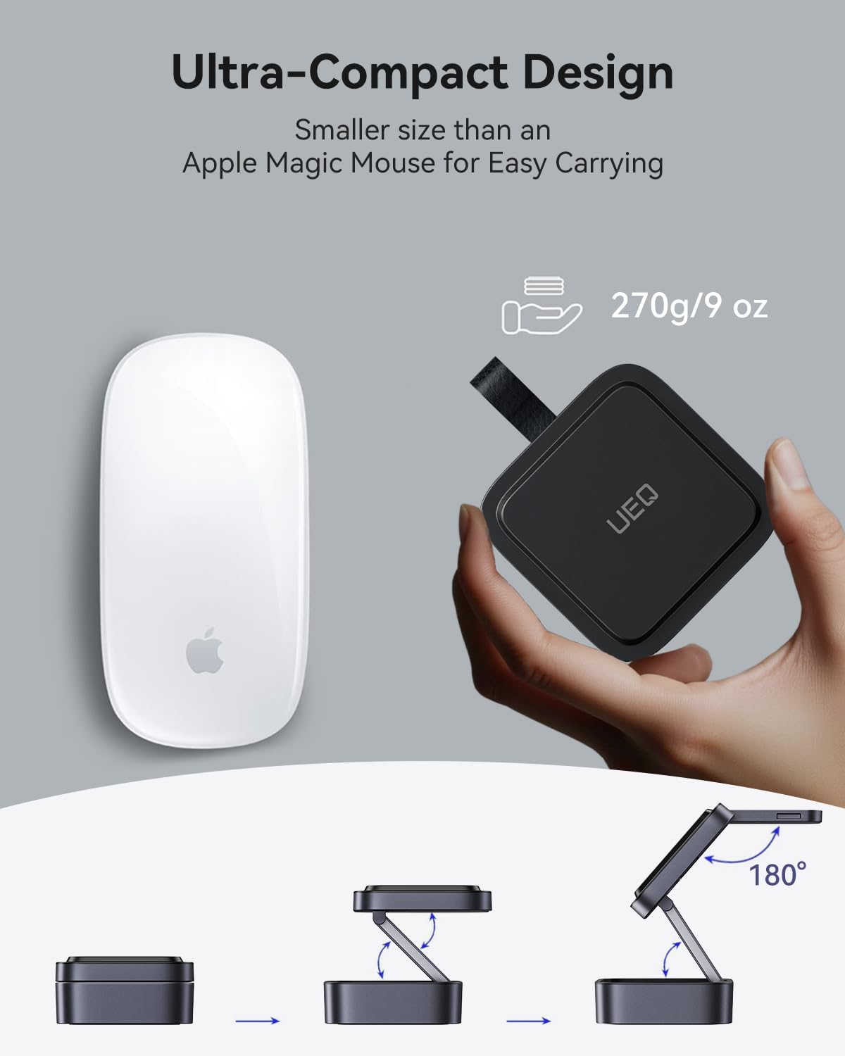Thumbnail 1 de UEQ 3 in 1 Magnetic Wireless Charging Station for Apple Devices