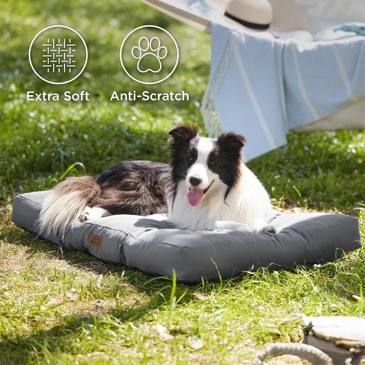 Thumbnail 2 de Bedsure Washable Large Dog Bed 91x68x10cm