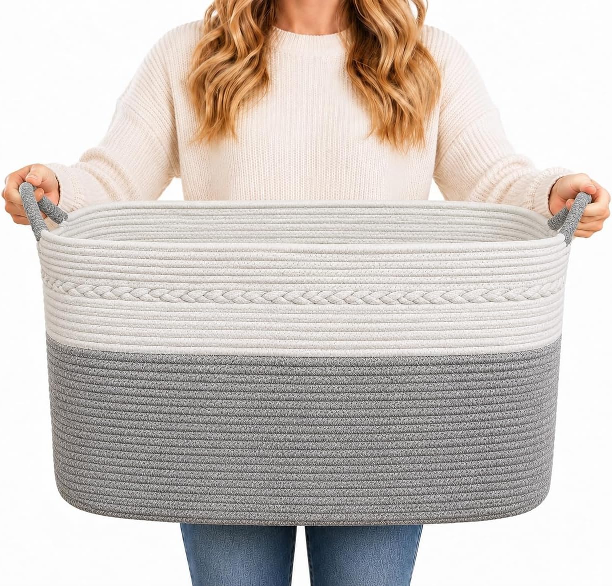 Detalle de Laundry Hamper Basket 100L