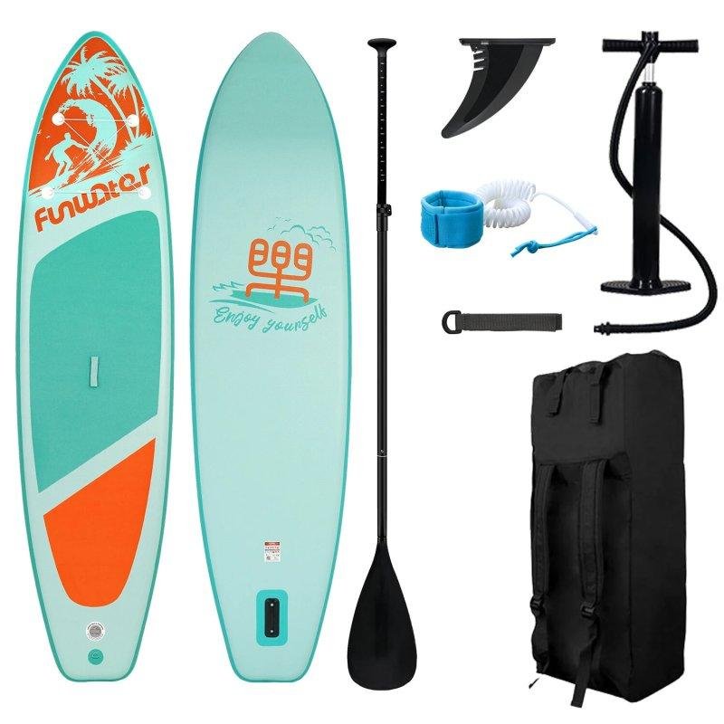 Detalle de Funwater SUPFW28C tabla de paddle surf inflable, 350 x 87 x 15 cm y 190 kg