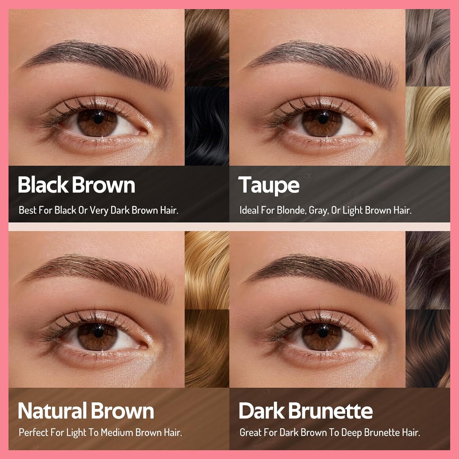 Detalle de KIMUSE Eyebrow Gel: Gel per Sopracciglia a Lunga Tenuta, Impermeabile e Anti-Transfer