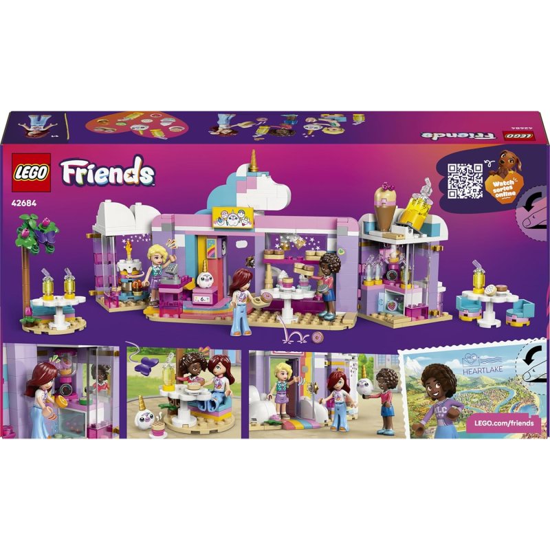 Thumbnail 1 de LEGO Friends 42684 Cafetería Sueños de Unicornio, 475 piezas