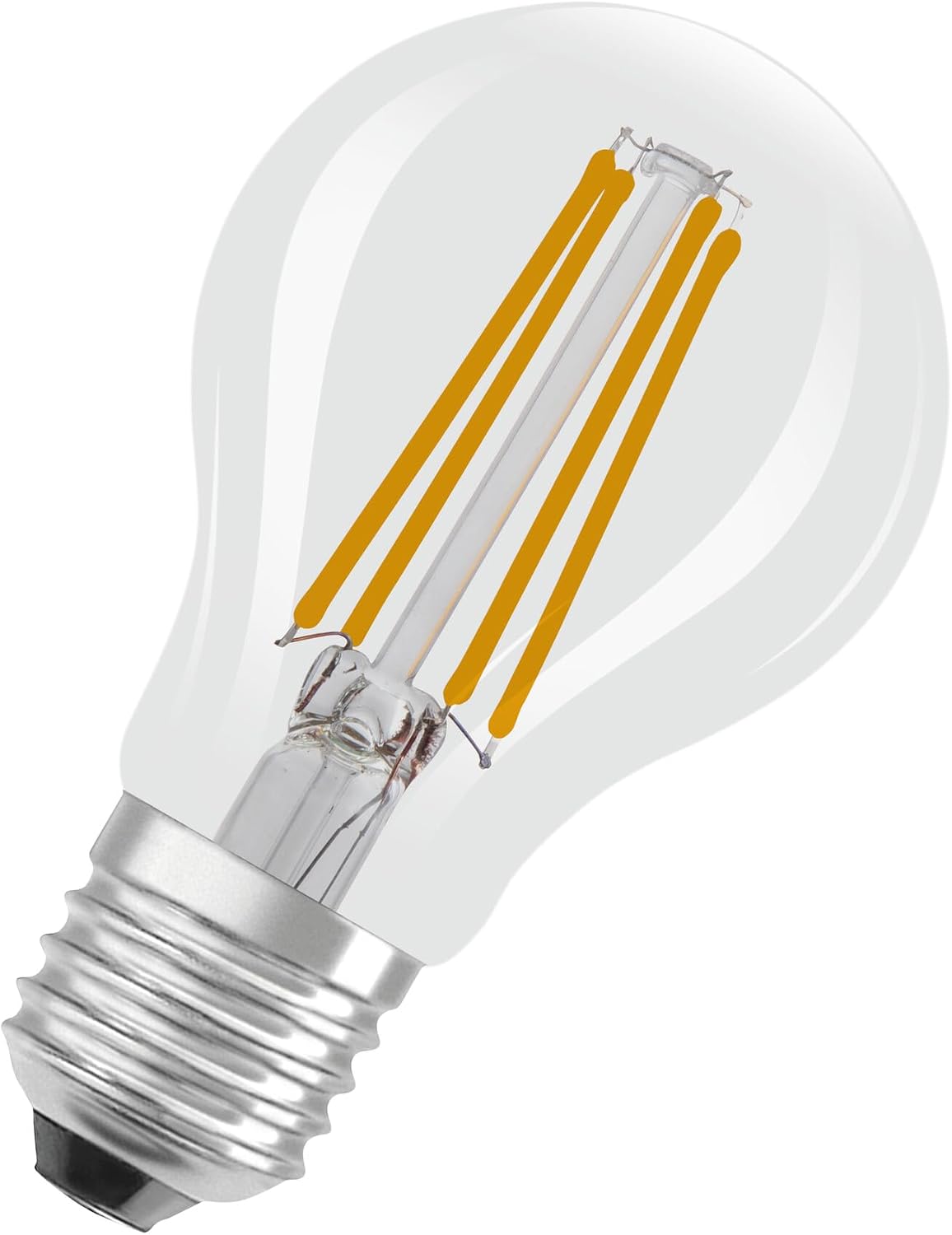 Thumbnail 2 de Osram LED Lampen mit Energieeffizienz Klasse A – 5er Vorteilspack, E27 Filament Glas, 4W ersetzt 60W, 2700K warmweiß