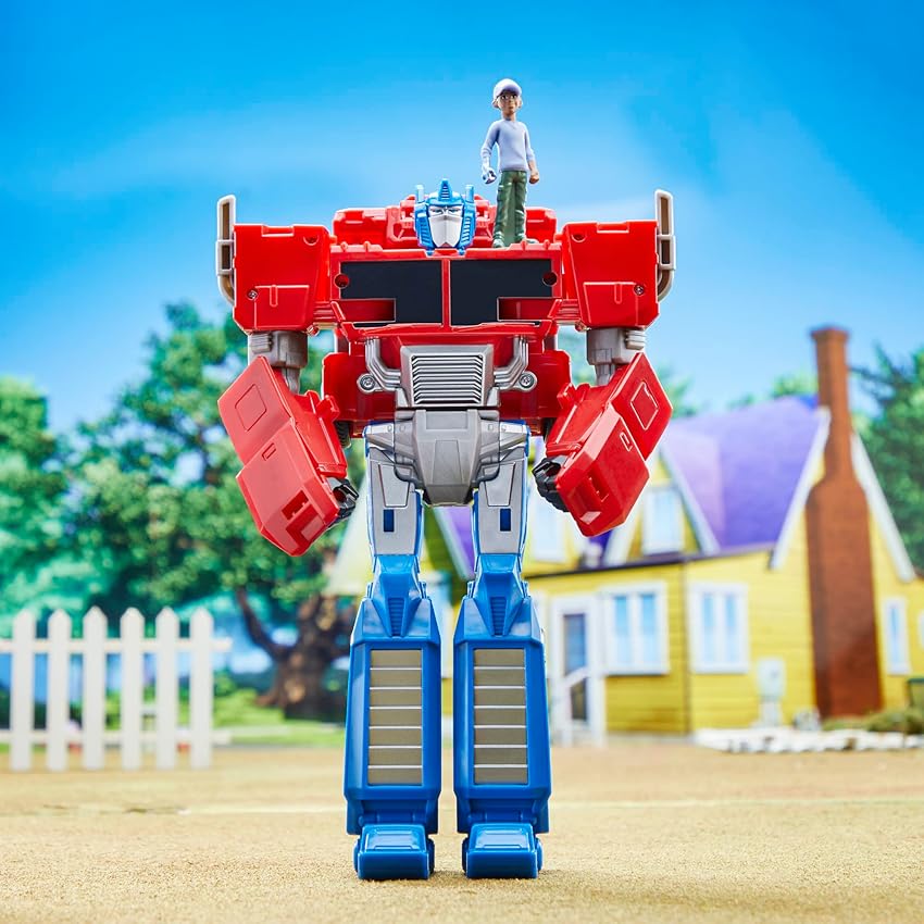 Thumbnail 5 de Transformers EarthSpark Optimus Prime 20 cm con Robby Malto 5 cm