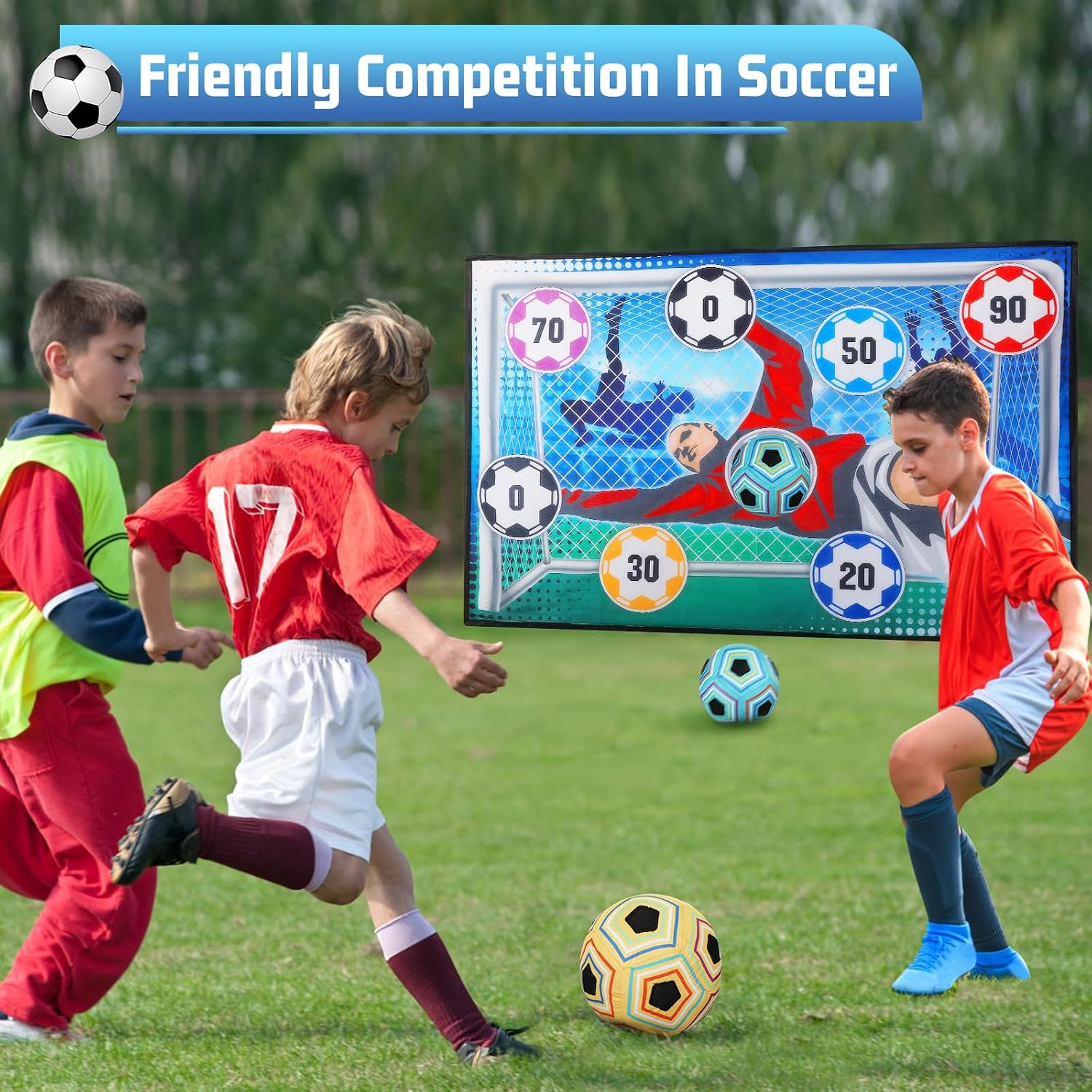 Thumbnail 6 de VATOS football ball game set for kids