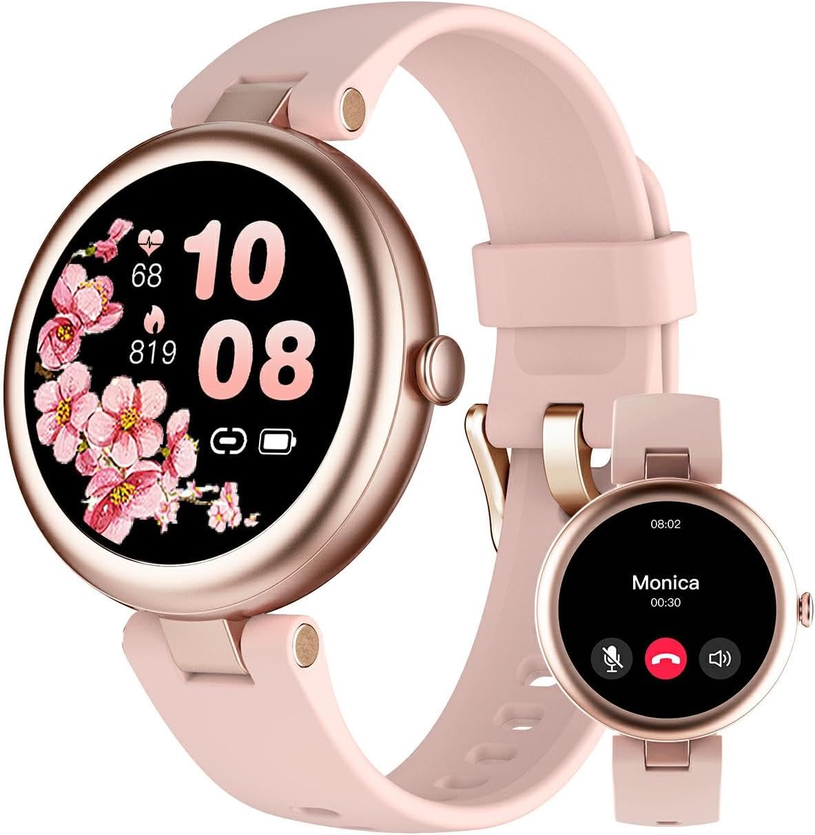 Detalle de SHANG WING Smartwatch Donna Piccolo: Orologio Rotondo con AMOLED 1.09” e 500 mAh