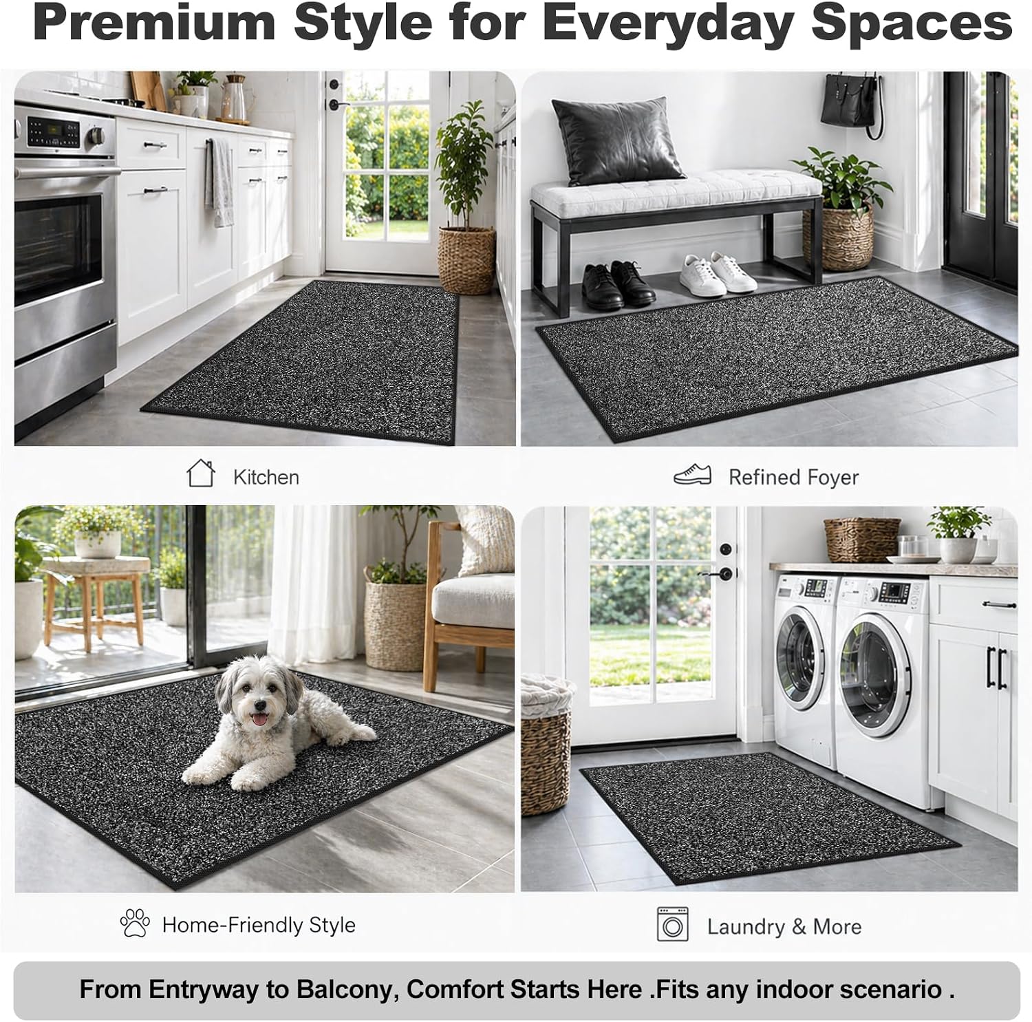 Detalle 2 de Mibao Door Mat, 32" x 20