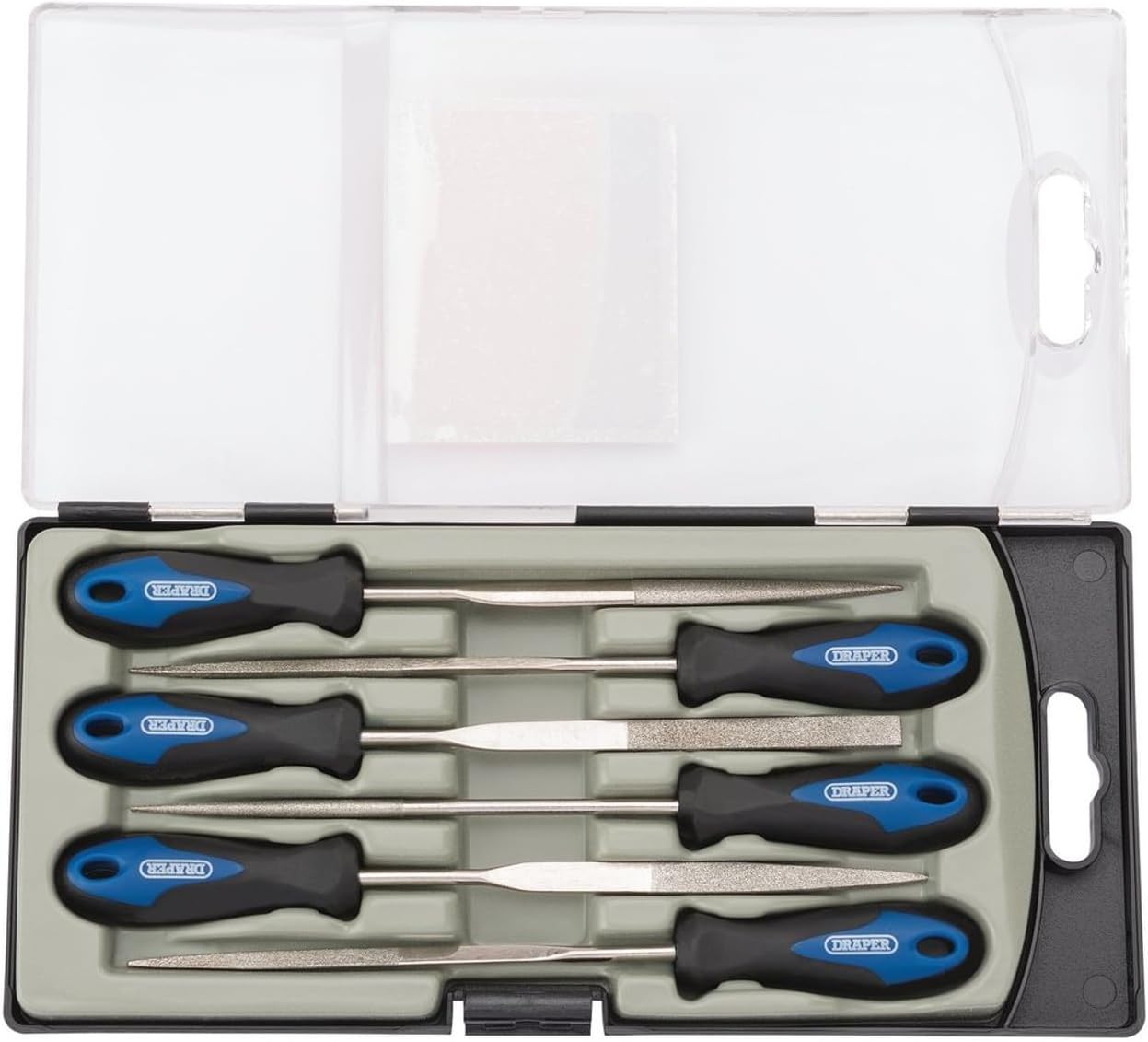 Thumbnail 1 de Draper DF6/SG – Jeu de Lime aiguille diamant soft grip 150 mm (6 pièces)