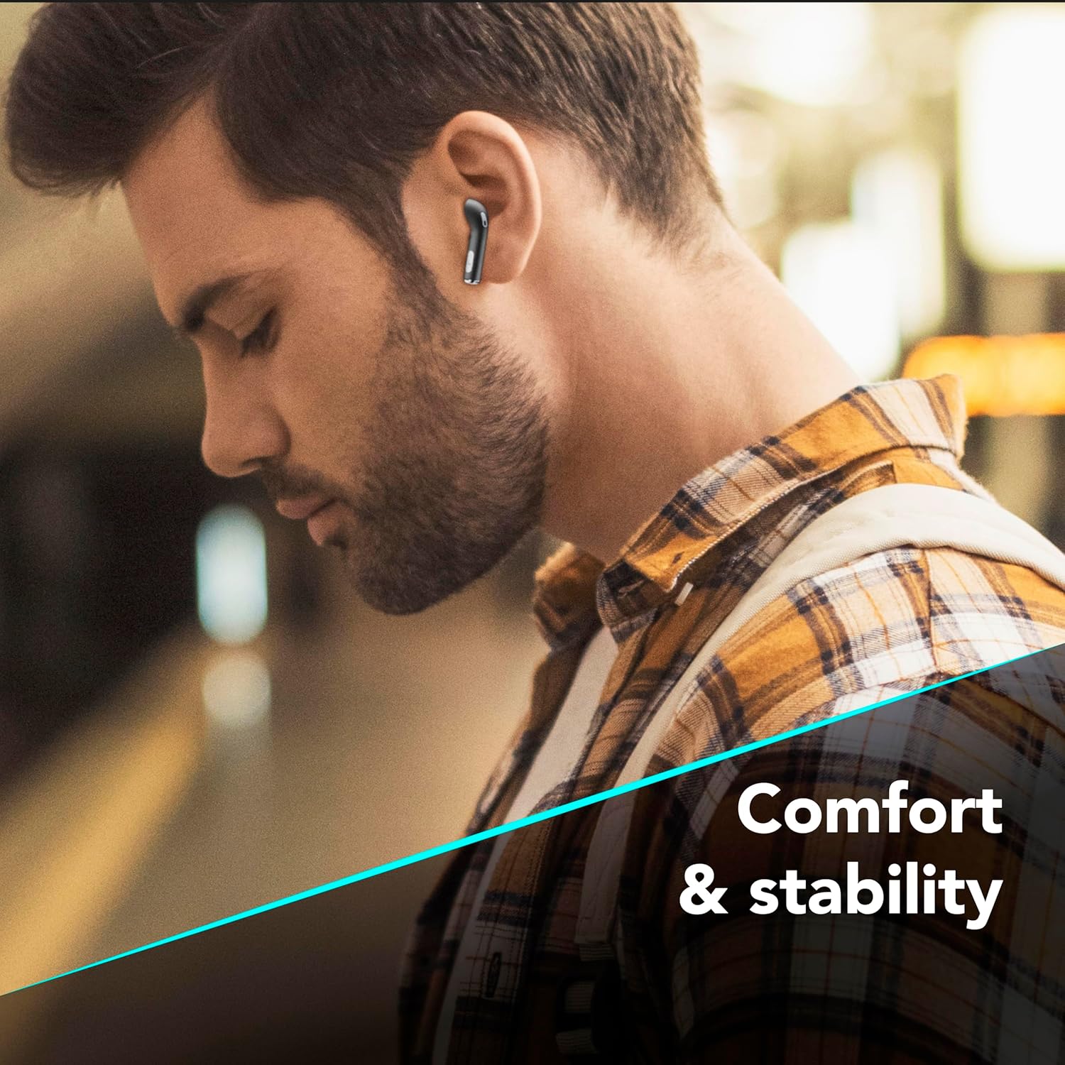 Thumbnail 3 de Cellularline Crystal TWS Bluetooth 5.0 In-Ear-Kopfhörer mit Ladebox, ENC und Low-Latency