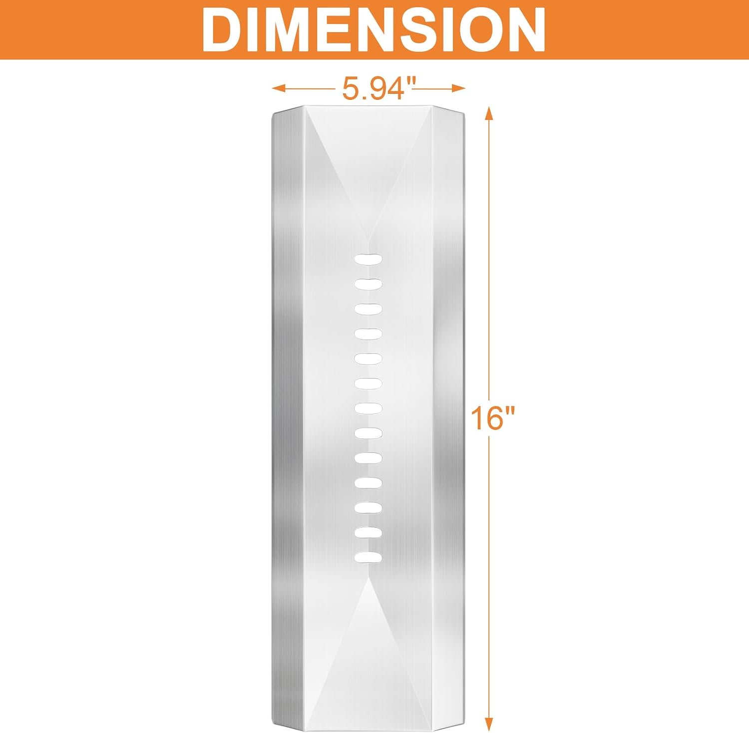 Thumbnail 2 de PETKAO Grill Heat Plates, Stainless Steel