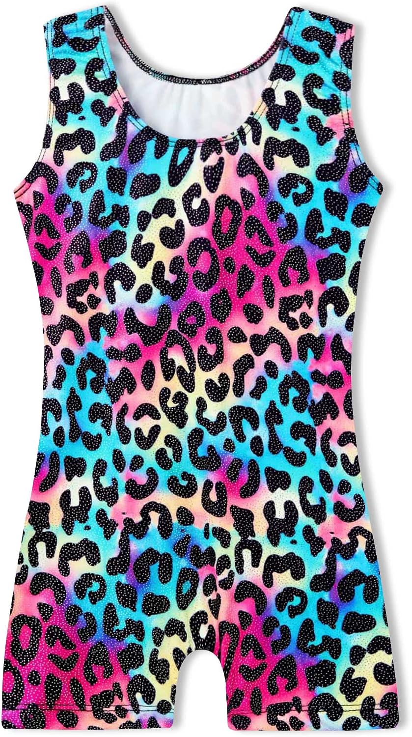 Detalle 2 de Domusgo Girls' Gymnastics Biketard, Size 1–10Y