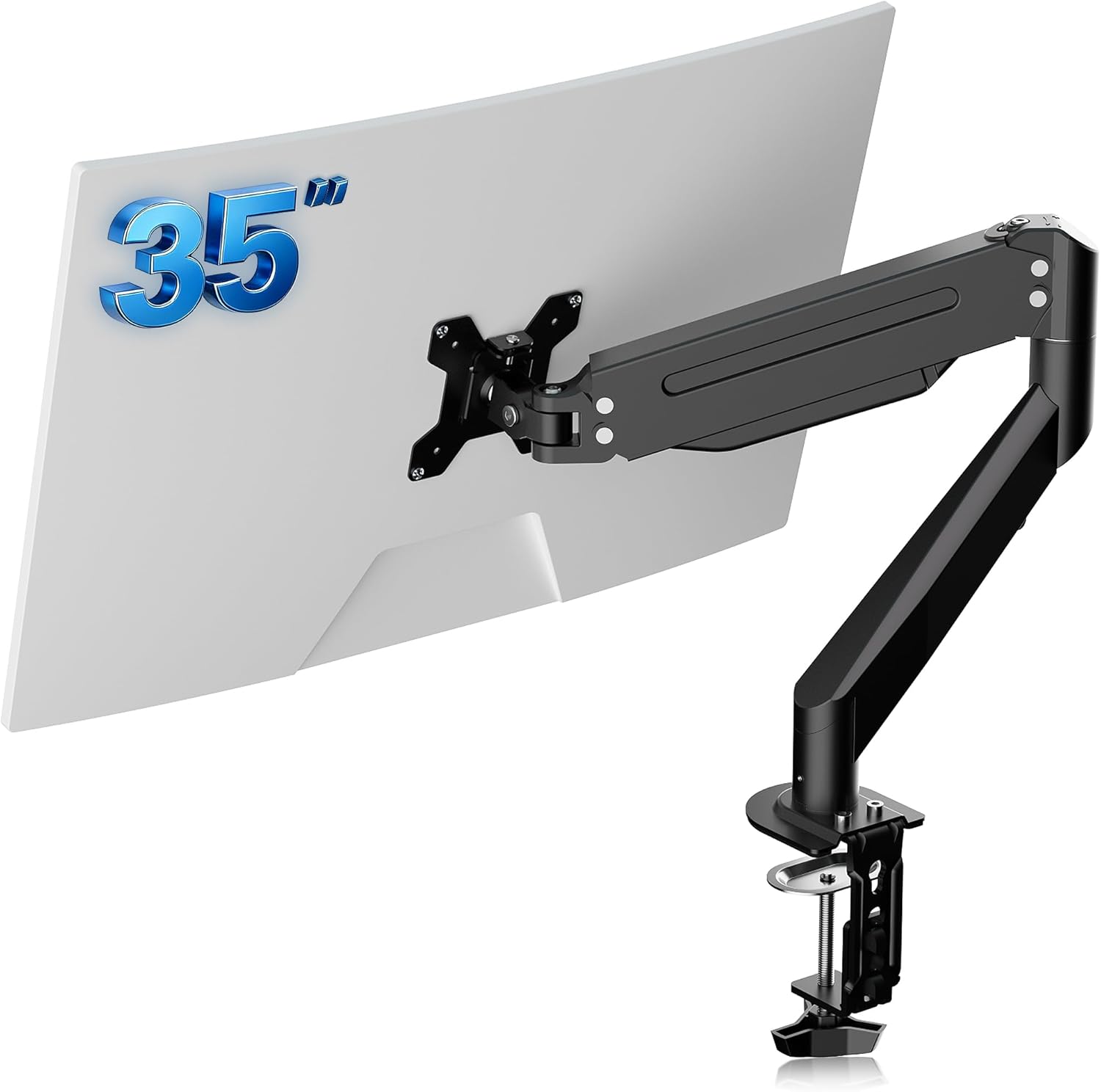 Suptek Single Monitor Arm Gas Spring 10kg