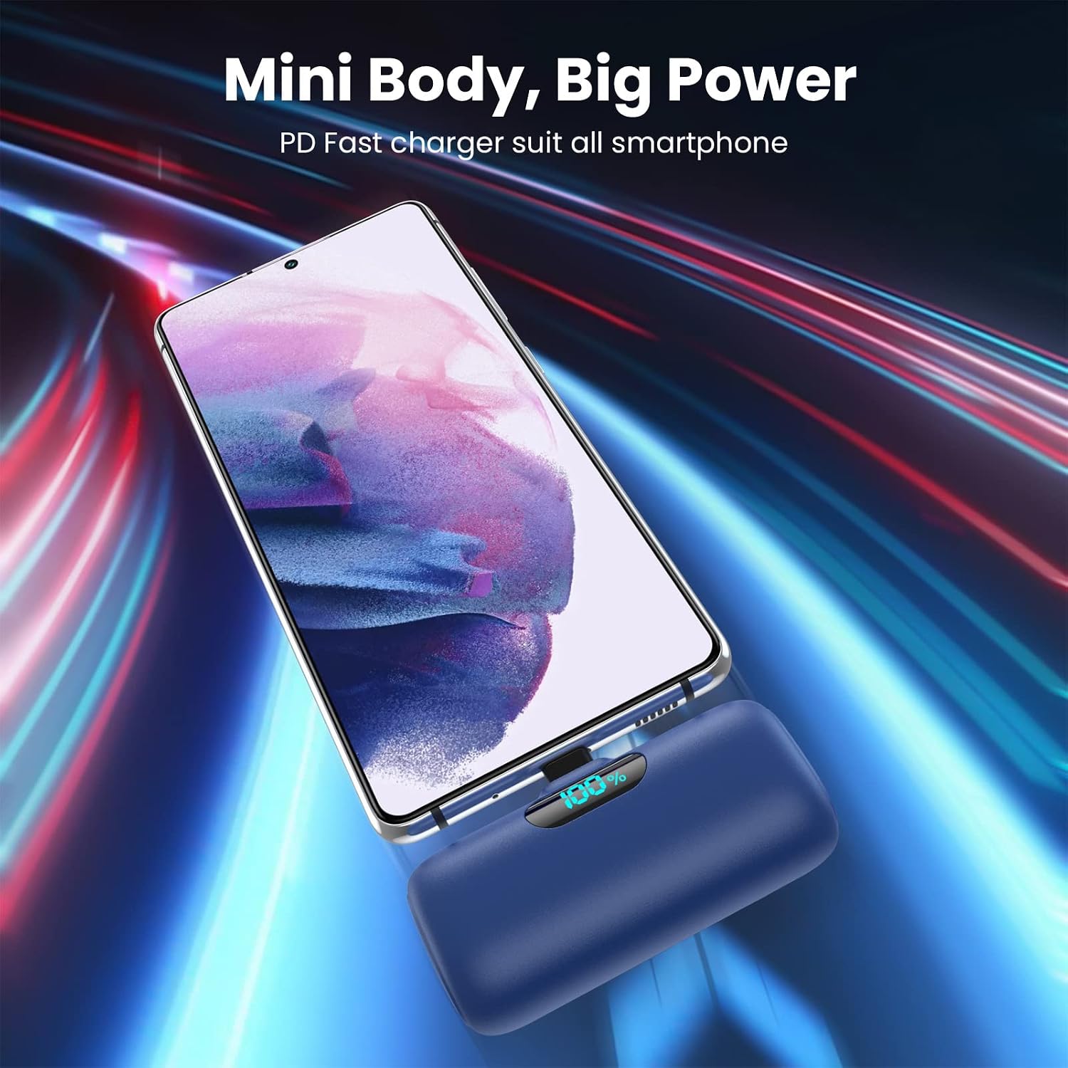Thumbnail 3 de Kioson HX45X2 2-Pack USB-C Power Bank, 5,500mAh, 3A Charging