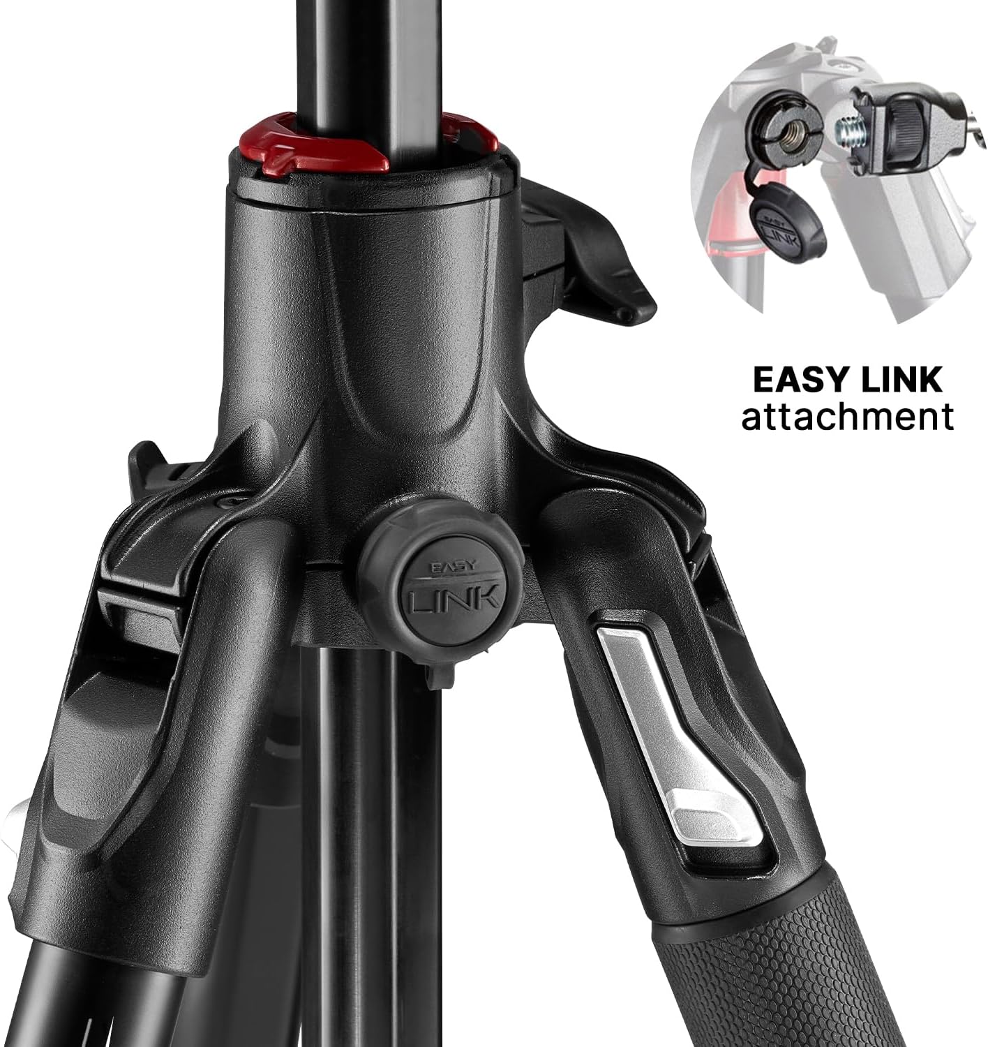 Thumbnail 4 de Manfrotto Befree GT XPRO Aluminium Camera Tripod with 496 Centre Ball Head (MKBFRA4GTXP-BH)