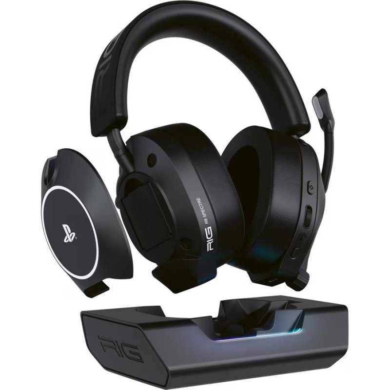 Detalle de Nacon RIG R8 Pro HS, auriculares gaming inalámbricos Bluetooth y RF