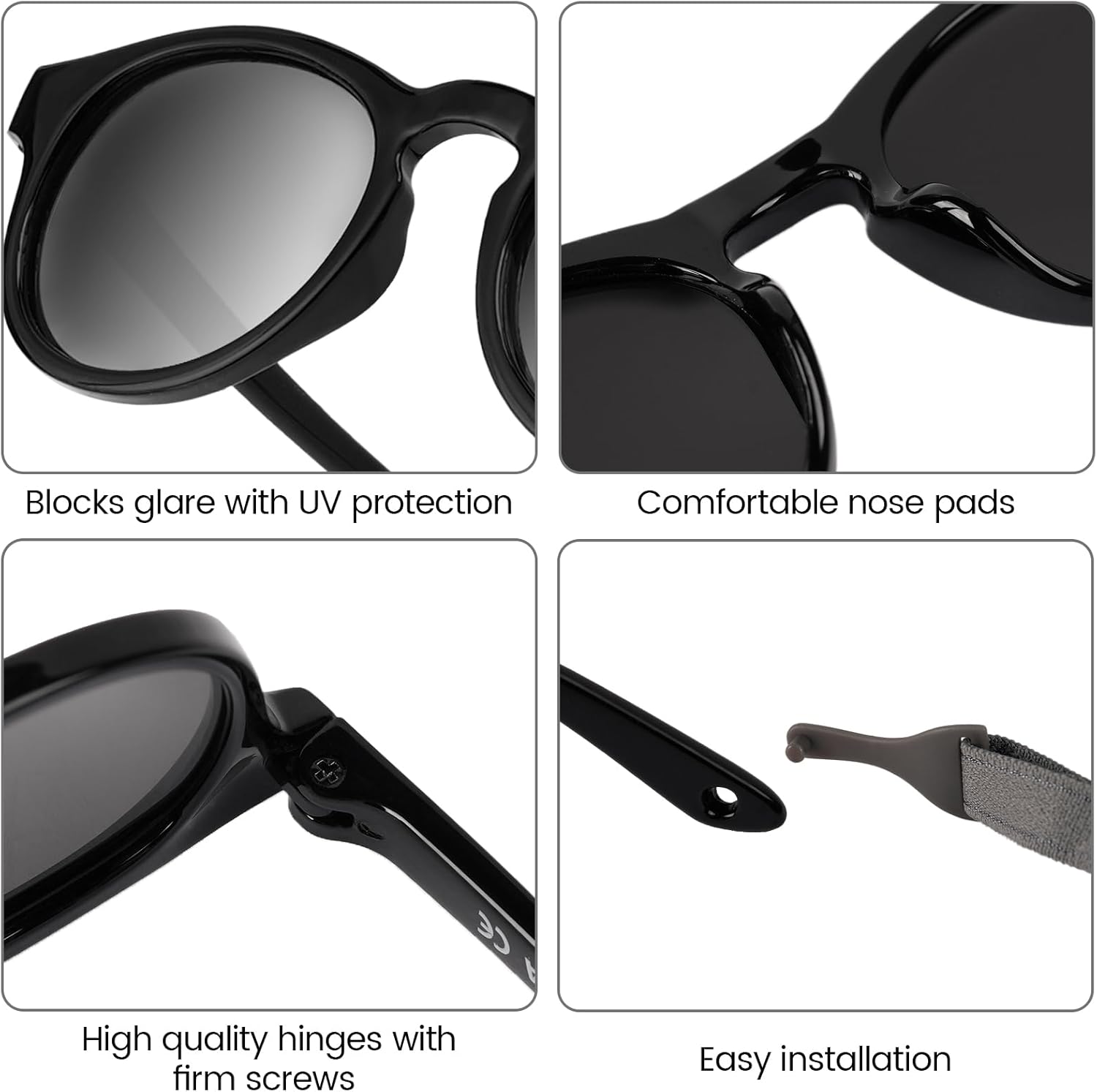 Thumbnail 2 de HECCEI Baby Sonnenbrille 0–24 Monate – polarisiert mit UV-Schutz, flexibles TPE-Gestell