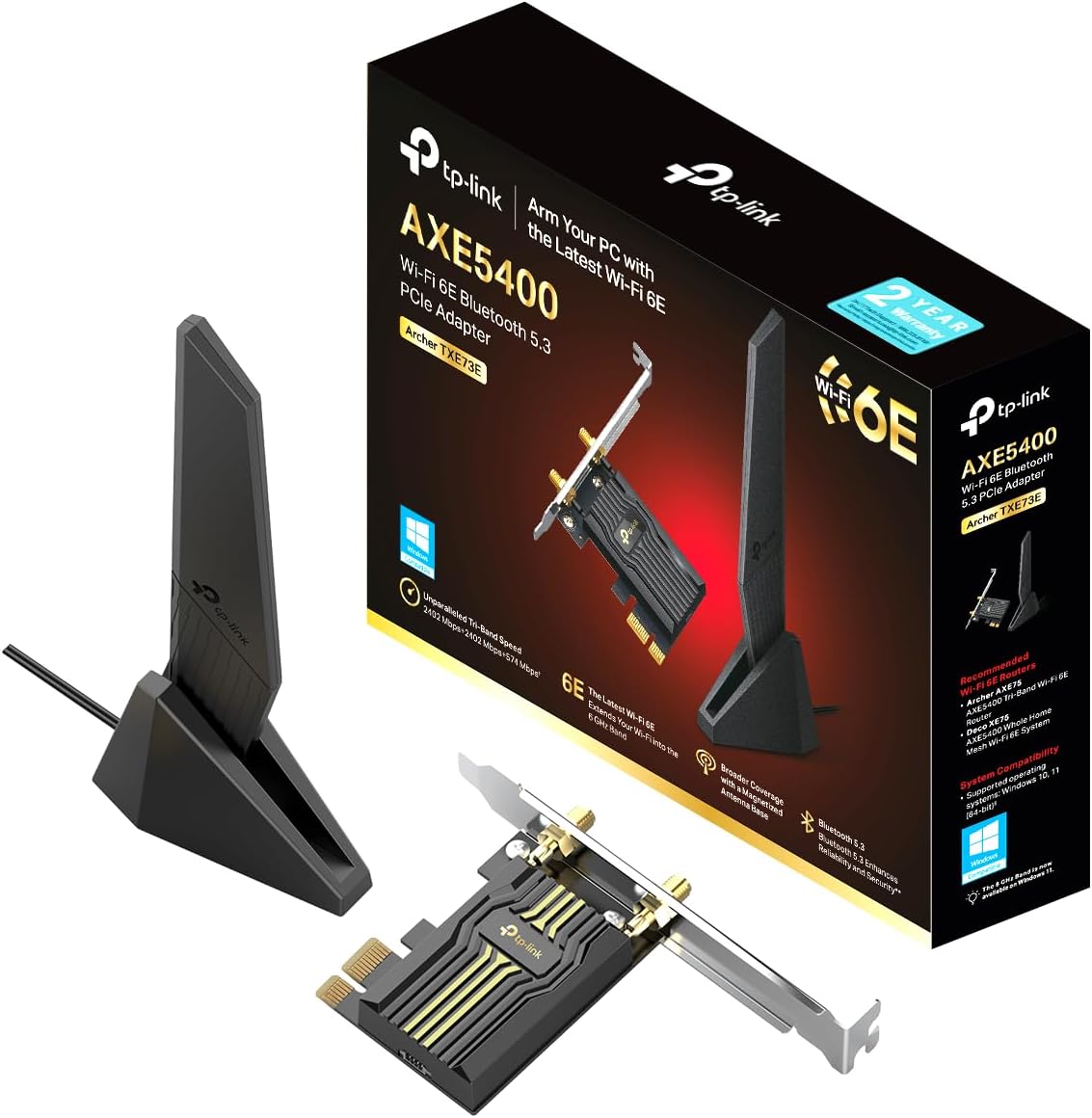 Detalle de TP-Link PCIe WiFi Card AX210